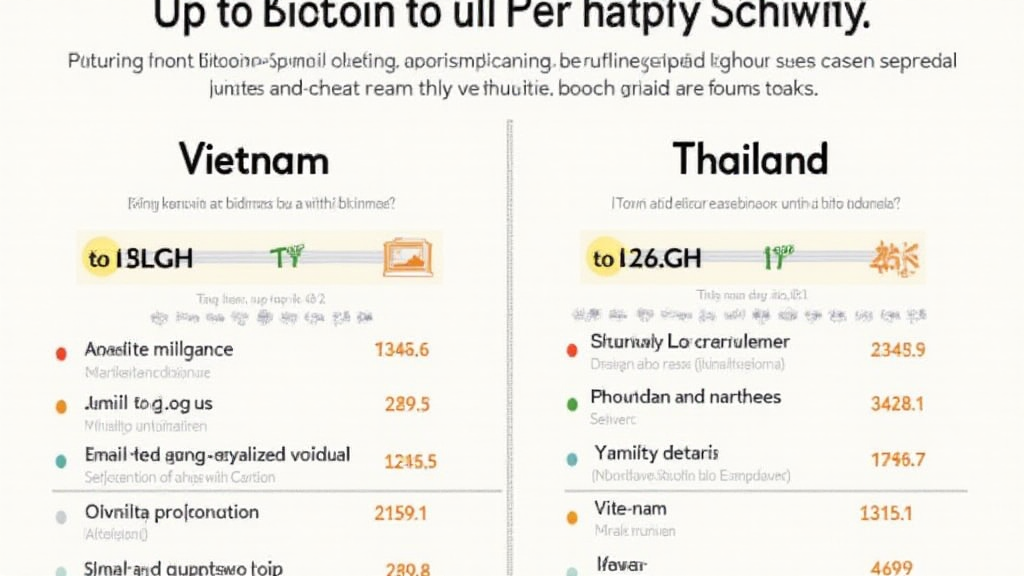 Bitcoin adoption in Vietnam vs Thailand
