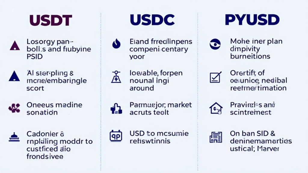USDT vs USDC vs PYUSD 2025