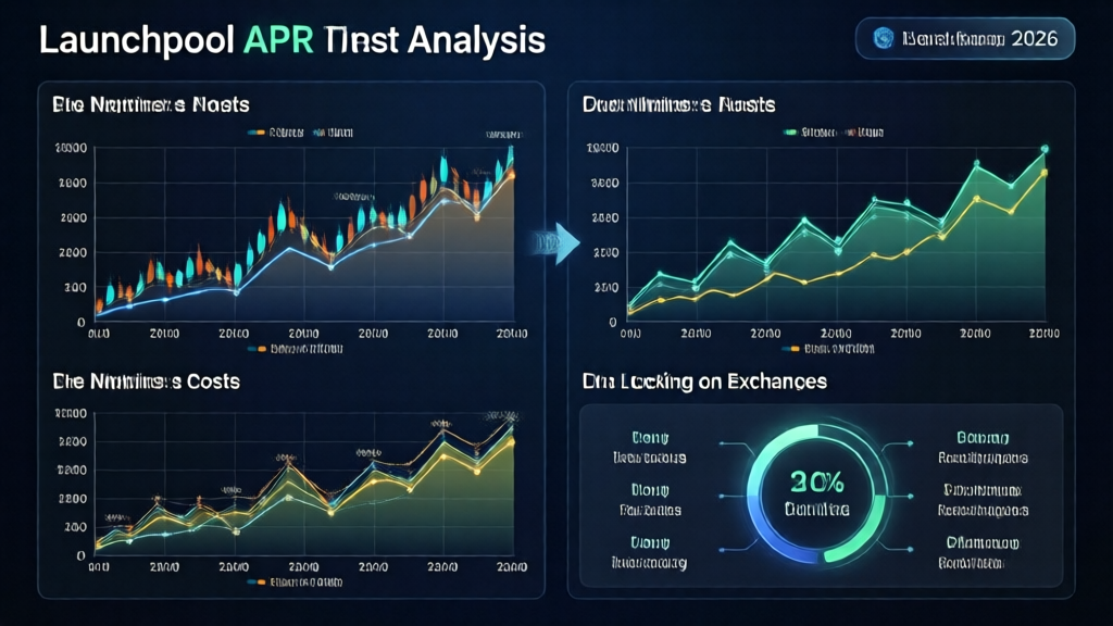 Launchpool APR vs Locking Cost Math for 2026 Exchanges.
