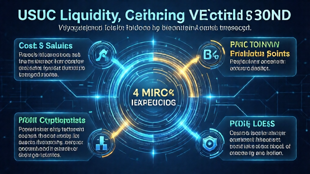 Changes in USDC Liquidity and Friction Post